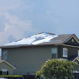 The tarp is deteriorating and tearing after nine months on my roof The tarp is deteriorating and tearing after nine months on my roof