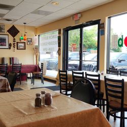 KC Grill & Kabob - We were sitting in one of 3 booths when taking this photo.