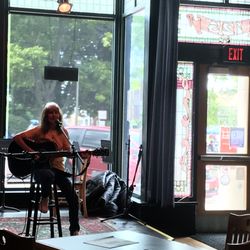 Stage Left Cafe in Woodstock, Illinois.