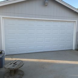 New garage door.