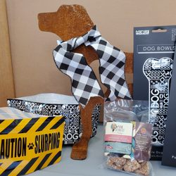 The Winged Rabbit - Dale Rogers Sculpture, Organic Dog Treats, Portable Pet Bowls