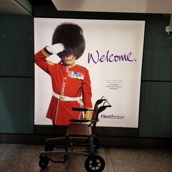 Heathrow Airport - Part of my official welcome to England, Heathrow airport. - Airports Near Me - Hounslow, XGL