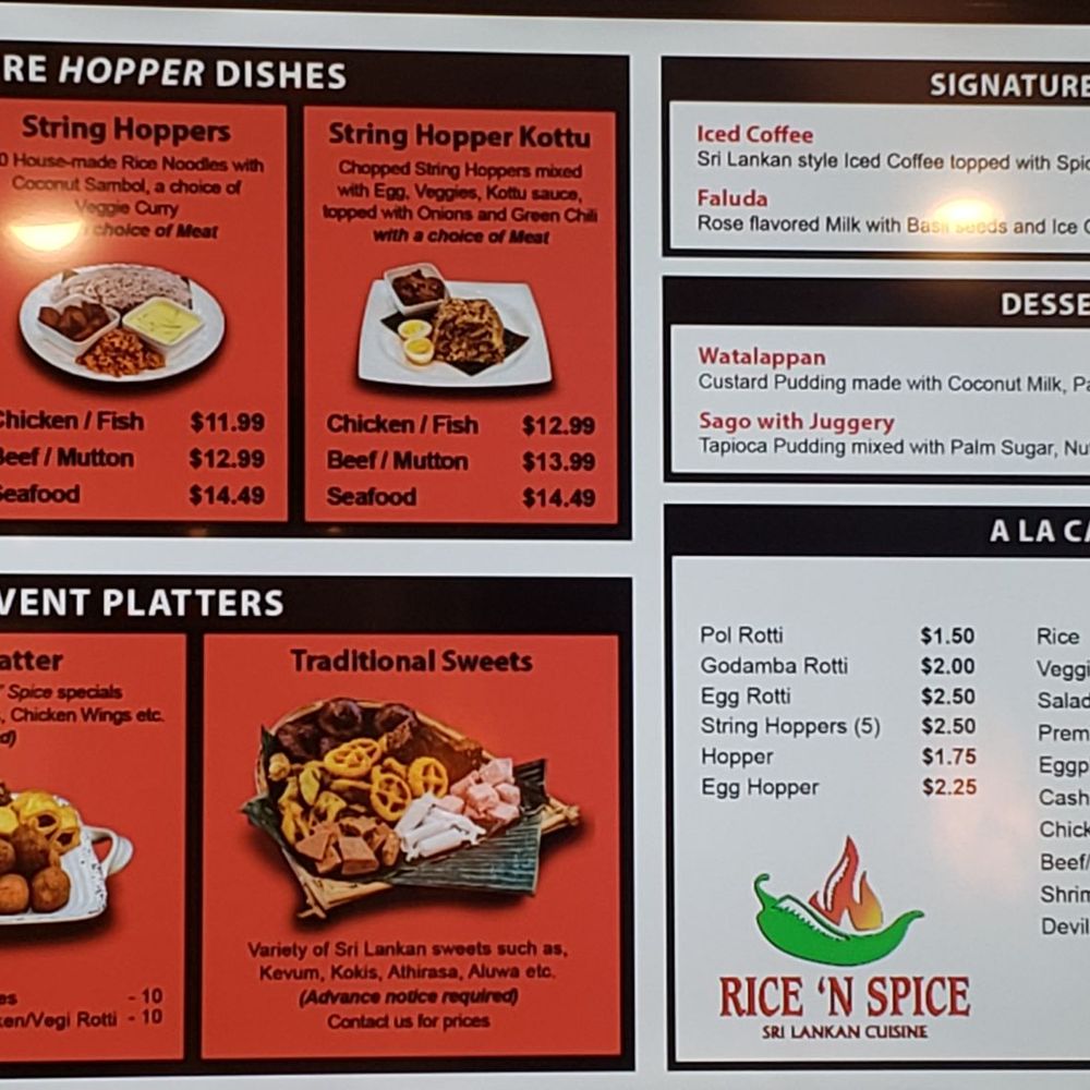 Rice N' Spice - Sri Lankan Near Me - Anaheim, California Rice N' Spice - Sri Lankan Near Me - Anaheim, California