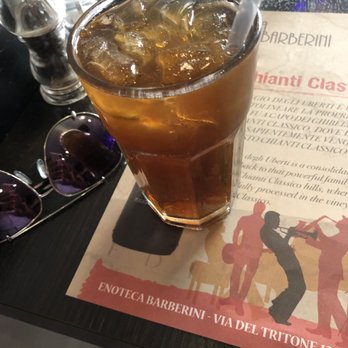 Enoteca Barberini - Italian iced tea (like Long Island iced tea) - Wineries Near Me - Rome, RM