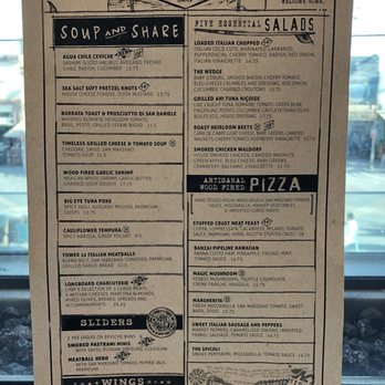 Tower 12 - Menu - Bars Near Me - Hermosa Beach, California