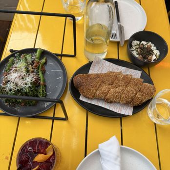 Parla - Broccolini Tomato Pie - Pizza Near Me - New York, New York Parla - Broccolini Tomato Pie - Pizza Near Me - New York, New York