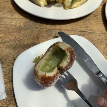 The Preacher's Daughter - Inside matcha malasada - Cafes Near Me - Alameda, California