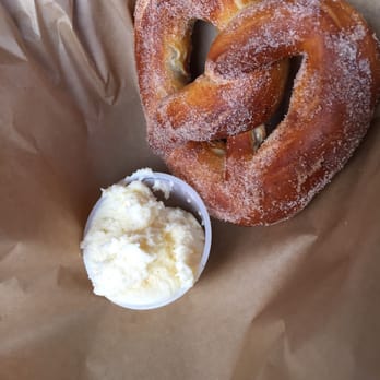 The Malted Barley - Cinnamon sugar pretzel - Pretzels Near Me - Providence, Rhode Island