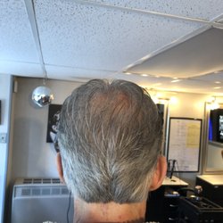 Hairs To You Full Service Salon - This is after the hair cut! He looks great! He was very happy!