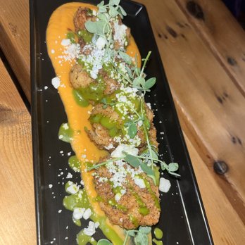 Flyover - Chicken fried cauliflower - Cocktail Bars Near Me - Columbia, Missouri