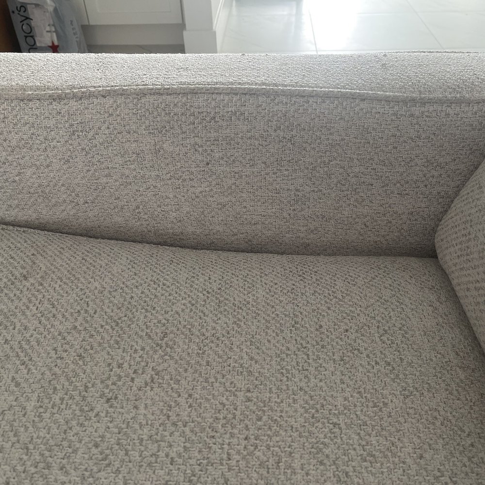 Ethan Allen - Look at seam on the arm! Crooked. - Home Decor Near Me - Boca Raton, Florida