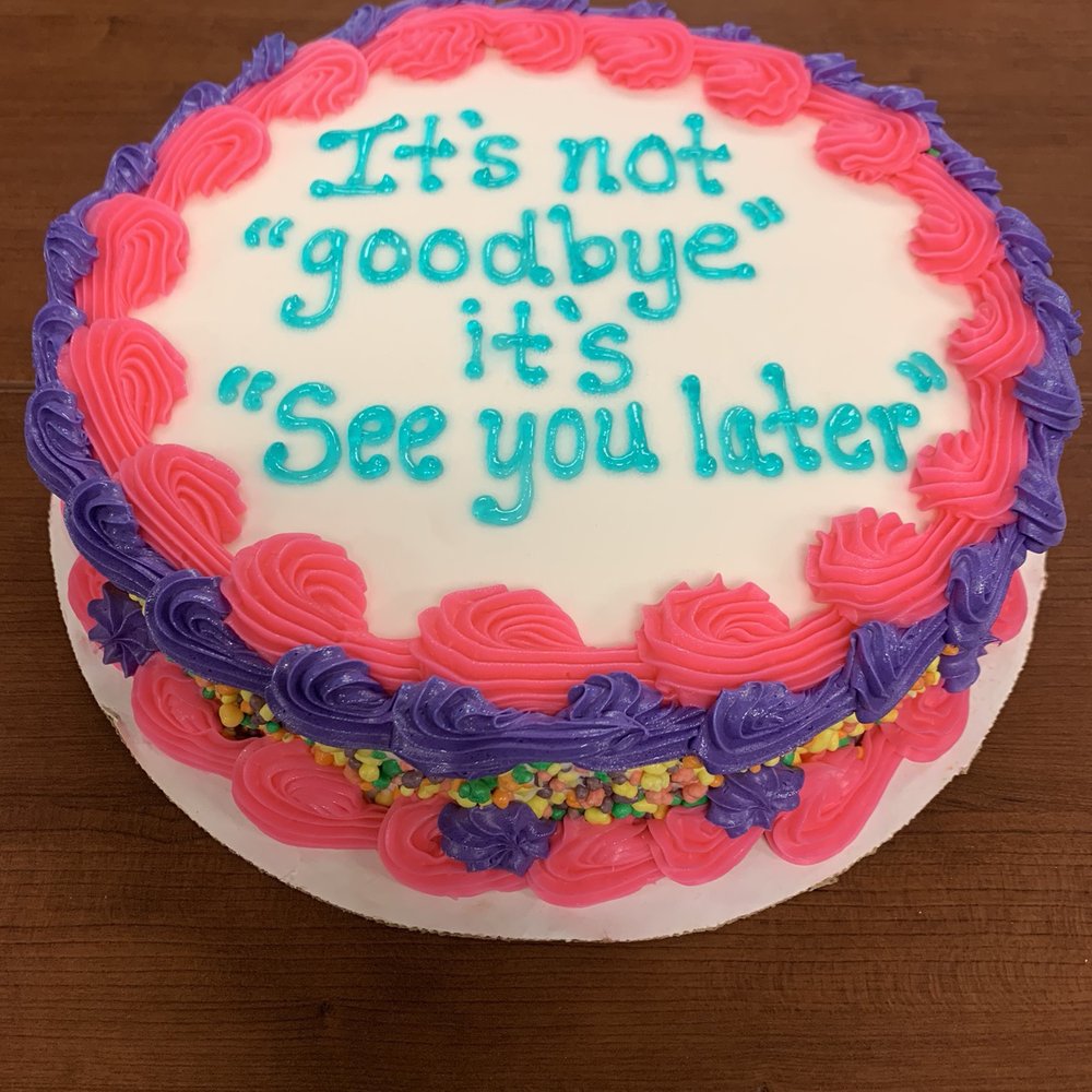 Arnie's Place - Custom ice cream cake for a fare-well party - Barbeque Near Me - Concord, New Hampshire Arnie's Place - Custom ice cream cake for a fare-well party - Barbeque Near Me - Concord, New Hampshire