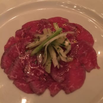 Nocciola - Lamb carpaccio - Italian Near Me - Ojai, California Nocciola - Lamb carpaccio - Italian Near Me - Ojai, California