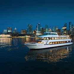 Fairweather Cruises & Events - The Pacific Yacht has been refitted with new carpets, chairs, stemware, bone china tableware, cutlery, and linens. It is truly elegant!