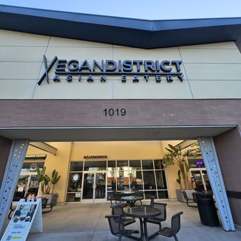 Vegan District Asian Eatery - Front of Restaurant - Vegan Near Me - Anaheim, California Vegan District Asian Eatery - Front of Restaurant - Vegan Near Me - Anaheim, California