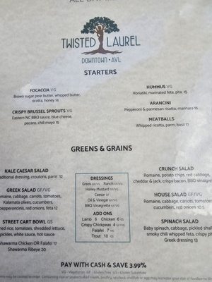 Menu photo 3 Twisted Laurel Downtown Asheville Asheville, NC Menu photo 3 Twisted Laurel Downtown Asheville Asheville, NC