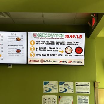 Imix Hot Pot - Menu - Chinese Near Me - Duluth, Georgia