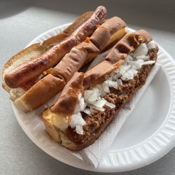 Regular hot dog & Meat dog