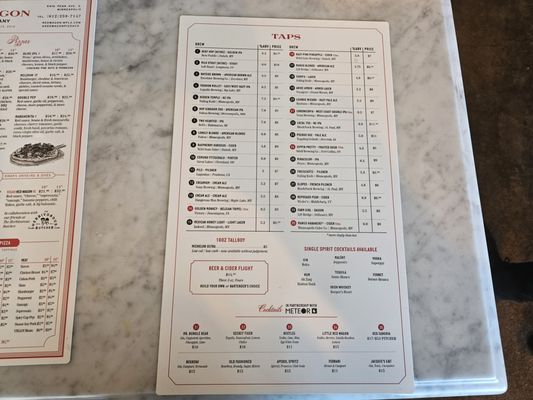 Menu photo 5 Red Wagon Pizza Company Minneapolis, MN