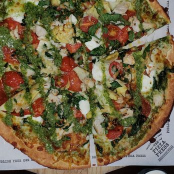 The Pizza Press - This is my go to 'publish my own'. - Salad Near Me - Orange, California