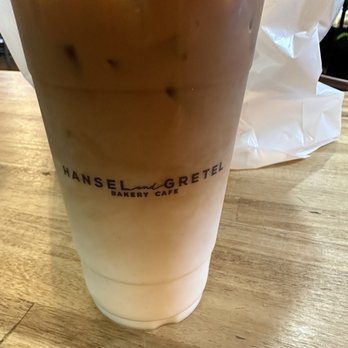 Hansel & Gretel Bakery Cafe - Iced Vanilla Latte - Bakeries Near Me - Suwanee, Georgia