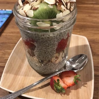 Eight AM - Soy Vanilla Chia Seed Pudding! - New American Near Me - San Francisco, California Eight AM - Soy Vanilla Chia Seed Pudding! - New American Near Me - San Francisco, California