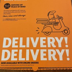 Little Caesars Pizza - Smile when I see this pizza box