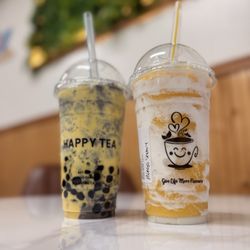 Happy Tea - Cookies & cream and mango snowy
