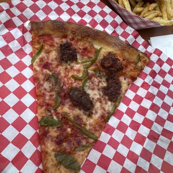 Andy's Pizza - Atlas Navy Yard - Slice of Sausage and Pepper ~ - Pizza Near Me - Washington, DC, District of Columbia