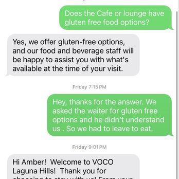 VOCO - Gluten free options don't exist - Hotels Near Me - Laguna Hills, California VOCO - Gluten free options don't exist - Hotels Near Me - Laguna Hills, California