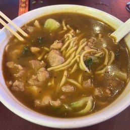 Spicy chicken sour noodle soup Spicy chicken sour noodle soup