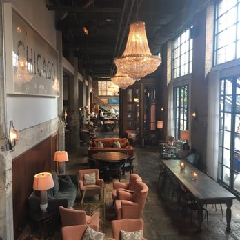 Soho House Chicago - Downstairs (from the steps) - Resorts Near Me - Chicago, Illinois