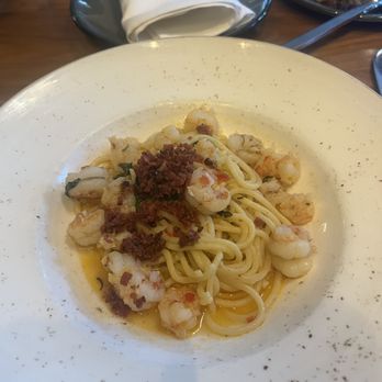Meril - Rock Shrimp Spaghetti - New American Near Me - New Orleans, Louisiana