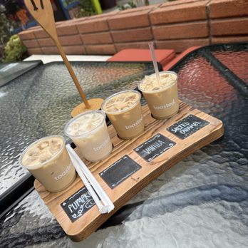 Toasted - Seasonal flight. - Coffee & Tea Near Me - Montrose, California