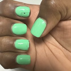 Ci Ci Nails - Dip powder overlay with gel polish