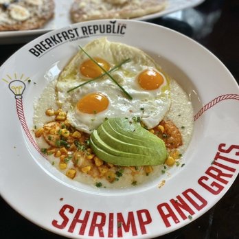 Breakfast Republic - Shrimp & Grits - Breakfast & Brunch Near Me - Palm Desert, California