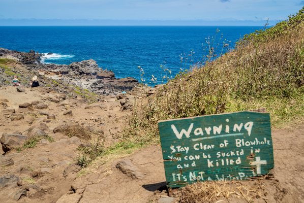 Nakalele Blowhole by null