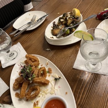 TWO60 Kitchen + Bar - Calamari & Brussels sprouts - New American Near Me - Fairfield, California TWO60 Kitchen + Bar - Calamari & Brussels sprouts - New American Near Me - Fairfield, California