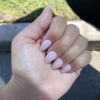 CC moon Nails Spa - Gel X almond short - Nail Salons Near Me - Chino, California