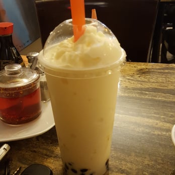 Bowness Vietnamese Restaurant - a drink with a straw in a plastic cup - Vietnamese Near Me - Calgary, Alberta