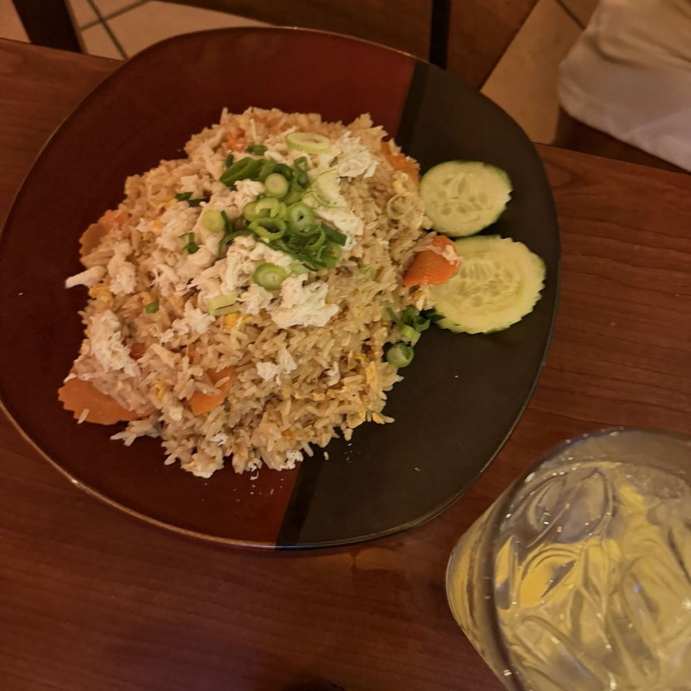 Rooster Thai Sushi - Crab Meat Fried Rice - Thai Near Me - Port Richey, Florida Rooster Thai Sushi - Crab Meat Fried Rice - Thai Near Me - Port Richey, Florida