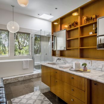 The Luxury Level - architecturally interesting bathroom with soaking tub - Real Estate Photography Near Me The Luxury Level - architecturally interesting bathroom with soaking tub - Real Estate Photography Near Me