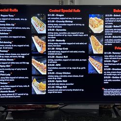 SC Fried Seafood - They also have sushi