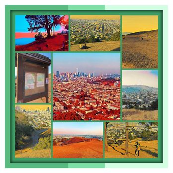 Bernal Heights Park - Montage of images from Bernal Heights Park - Dog Parks Near Me - San Francisco, California Bernal Heights Park - Montage of images from Bernal Heights Park - Dog Parks Near Me - San Francisco, California