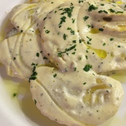 Antico Baglio - Panzerotti with porcini mushrooms and ricotta
