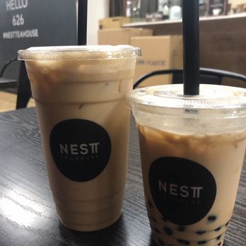 Nest Tea House - Milk tea and Hokkaido milk tea - Bubble Tea Near Me - Arcadia, California