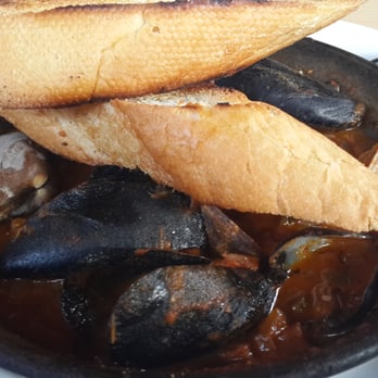 Memphis Cafe - Clams n mussels gumbo style $6 hh - Southern Near Me - Costa Mesa, California