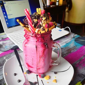 Biocafe - Freak shake - no sugar! Lots of proteins! - Cafes Near Me - Aberdeen, ABE