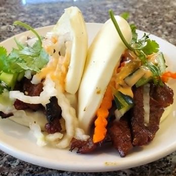 Pho Bistro - Pork Steamed Bao with spicy mayo sauce - Vietnamese Near Me - Slidell, Louisiana Pho Bistro - Pork Steamed Bao with spicy mayo sauce - Vietnamese Near Me - Slidell, Louisiana