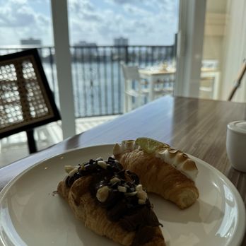 The Boca Raton - Croissants in the Yacht Club with a view - Hotels Near Me - Boca Raton, Florida